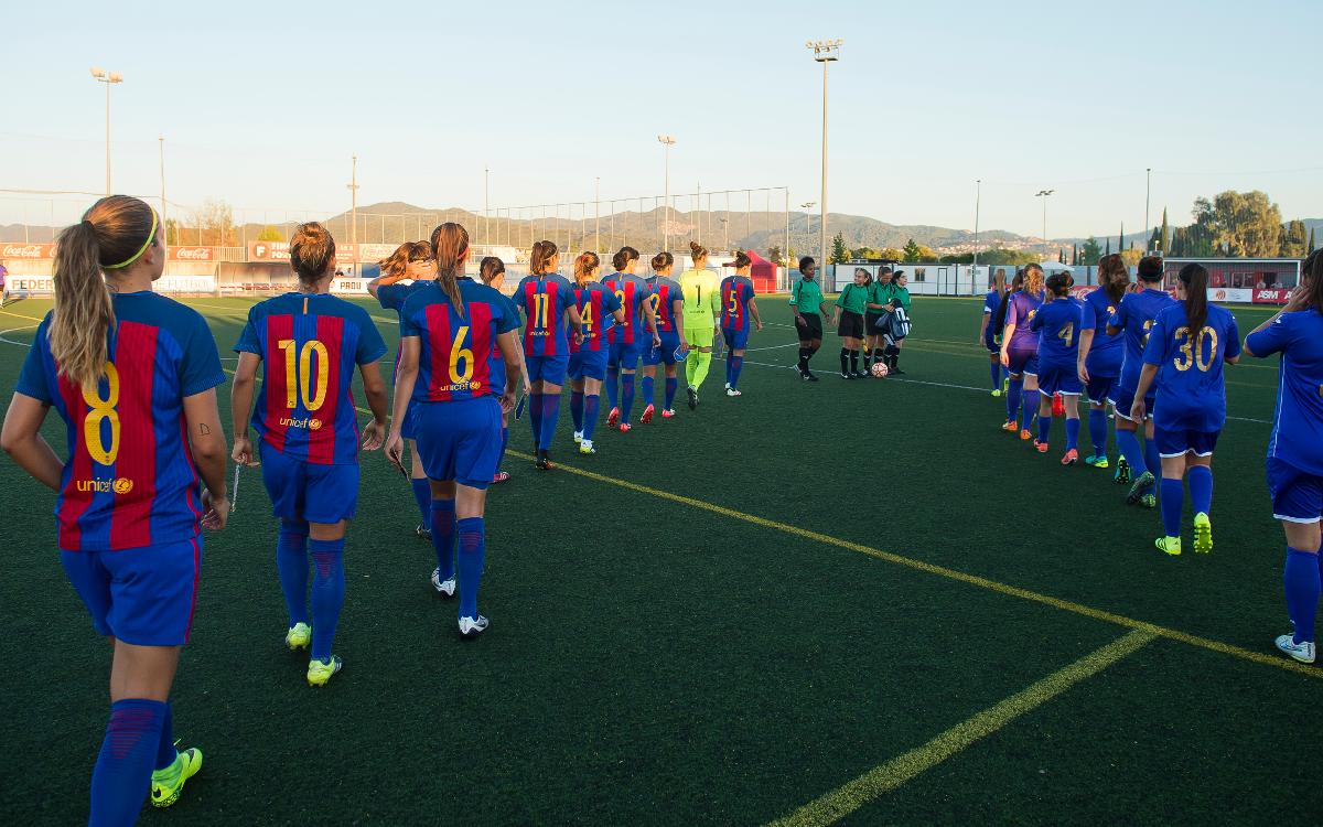 FC Barcelona Femenino - Santa Teresa: Quedamos en casa