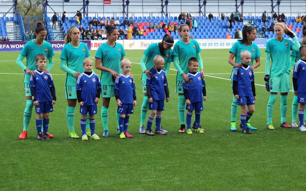 FC Minsk – FC Barcelona Femenino: Paso de gigante en el estreno europeo (0-3)