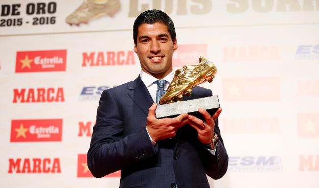 Luis Suárez la de Oro 2015/16
