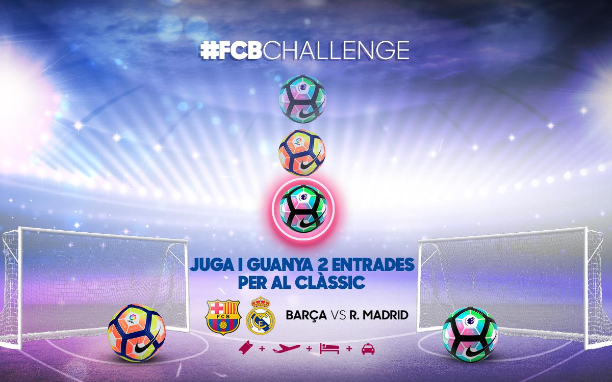 El FC Barcelona llança un concurs per assistir al Clàssic del desembre
