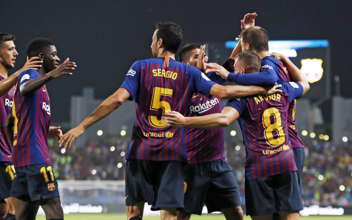 Sevilla FC - FC Barcelona: Super Cup Champions! (1-2)