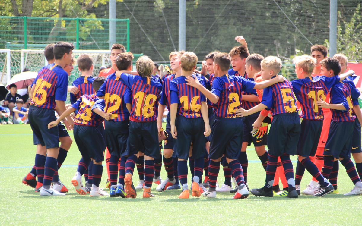 El Infantil B se clasifica para las semifinales de la Junior Soccer World Challenge