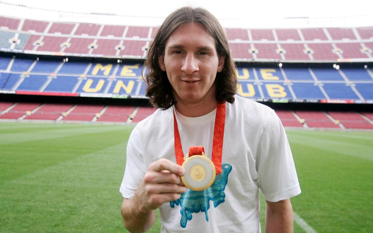 10 years since Messi's Olympic gold