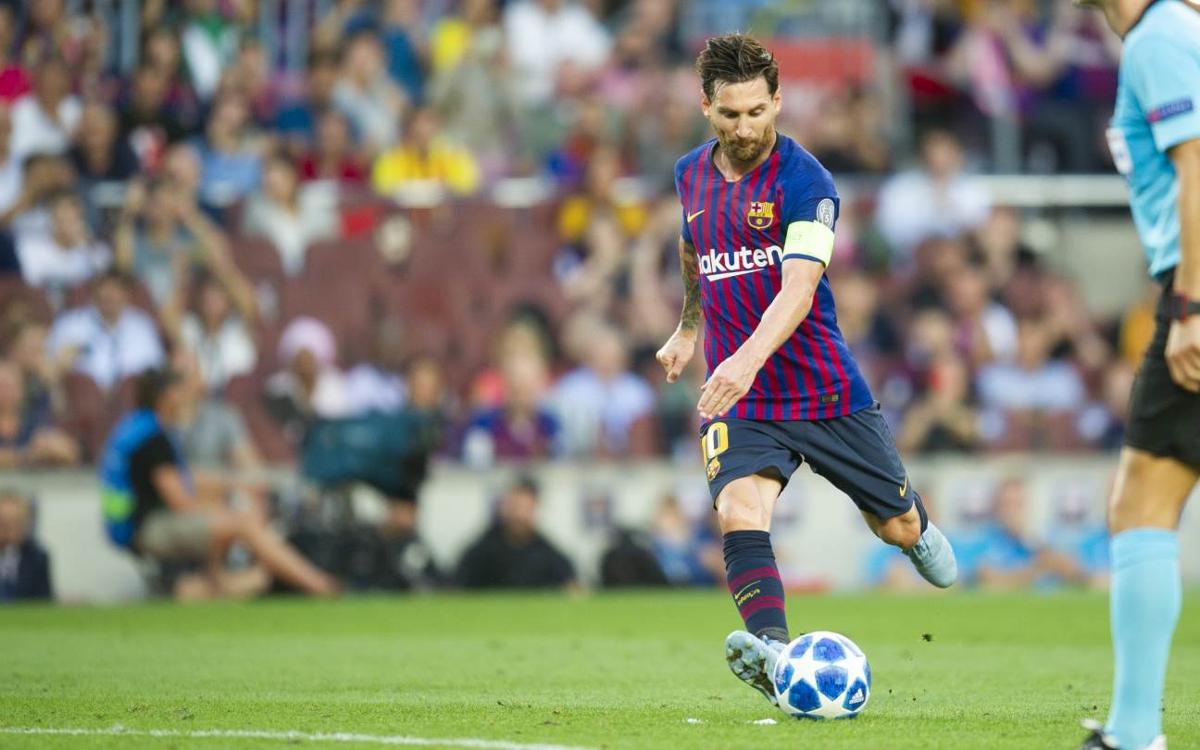 Nuevo récord de Messi: octavo gol de falta en un año natural
