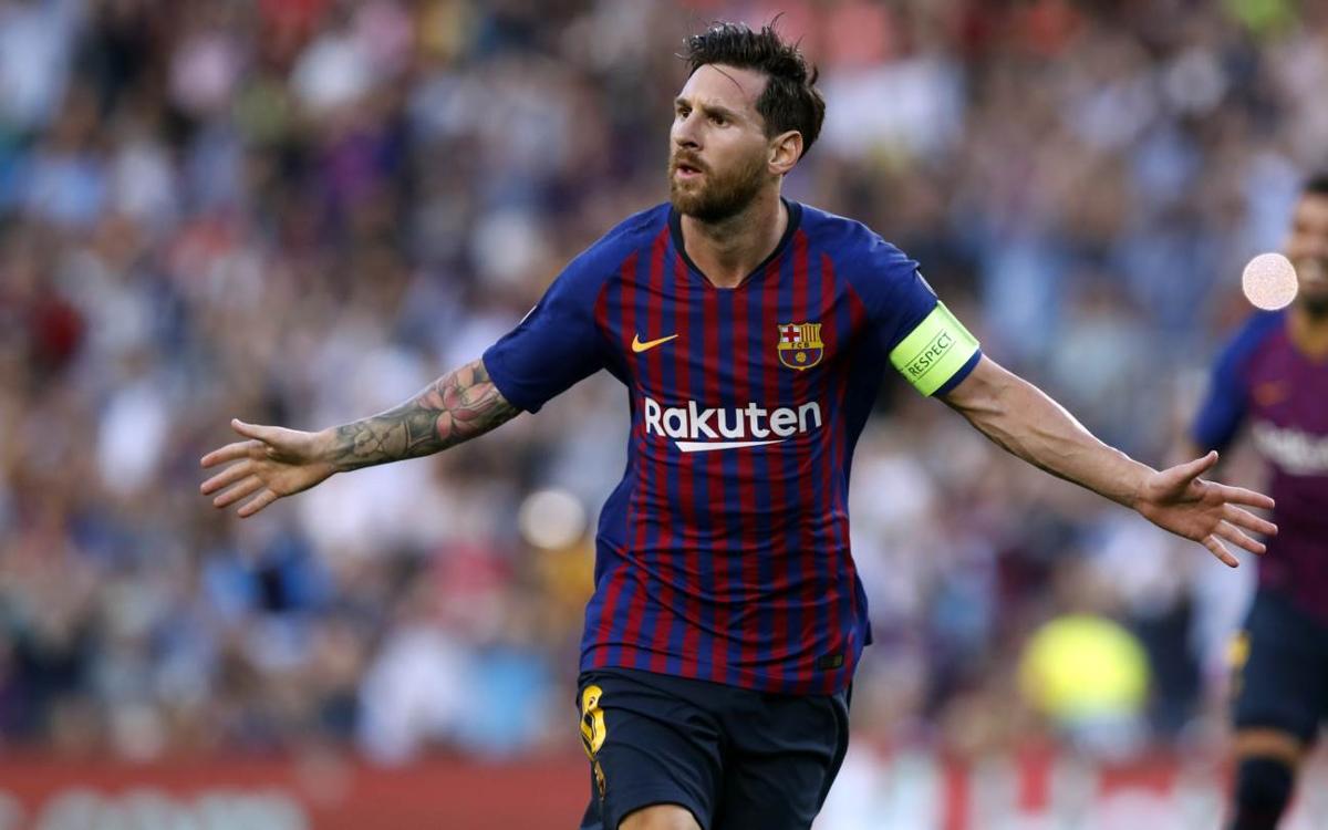 Messi, MVP de la primera jornada de la Champions