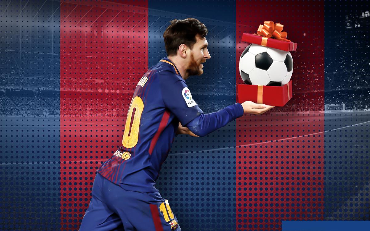 Lionel Messi breaks 150 Liga assists