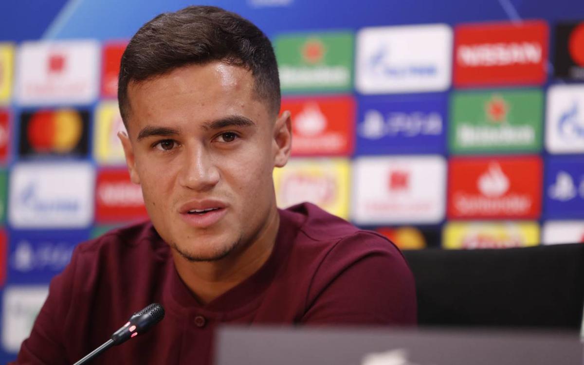 Coutinho looks forward to Champions League debut