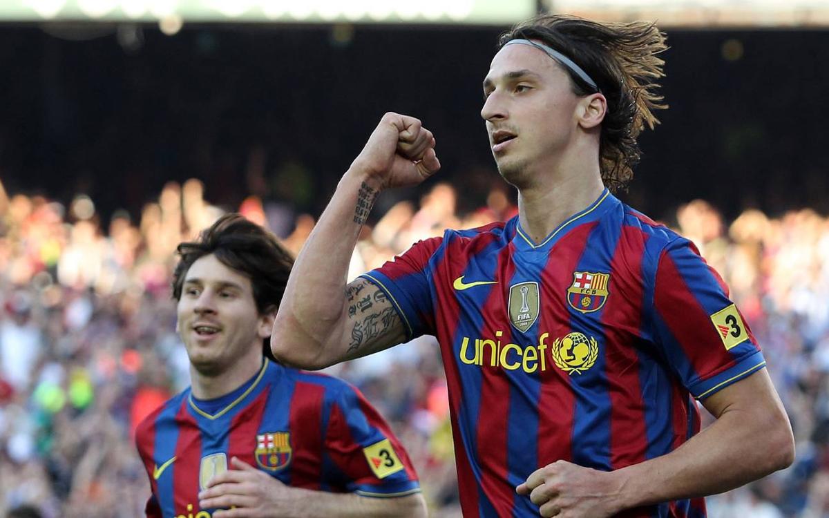 Zlatan Ibrahimovic unexpectedly joined Barcelona from Inter | SportzPoint