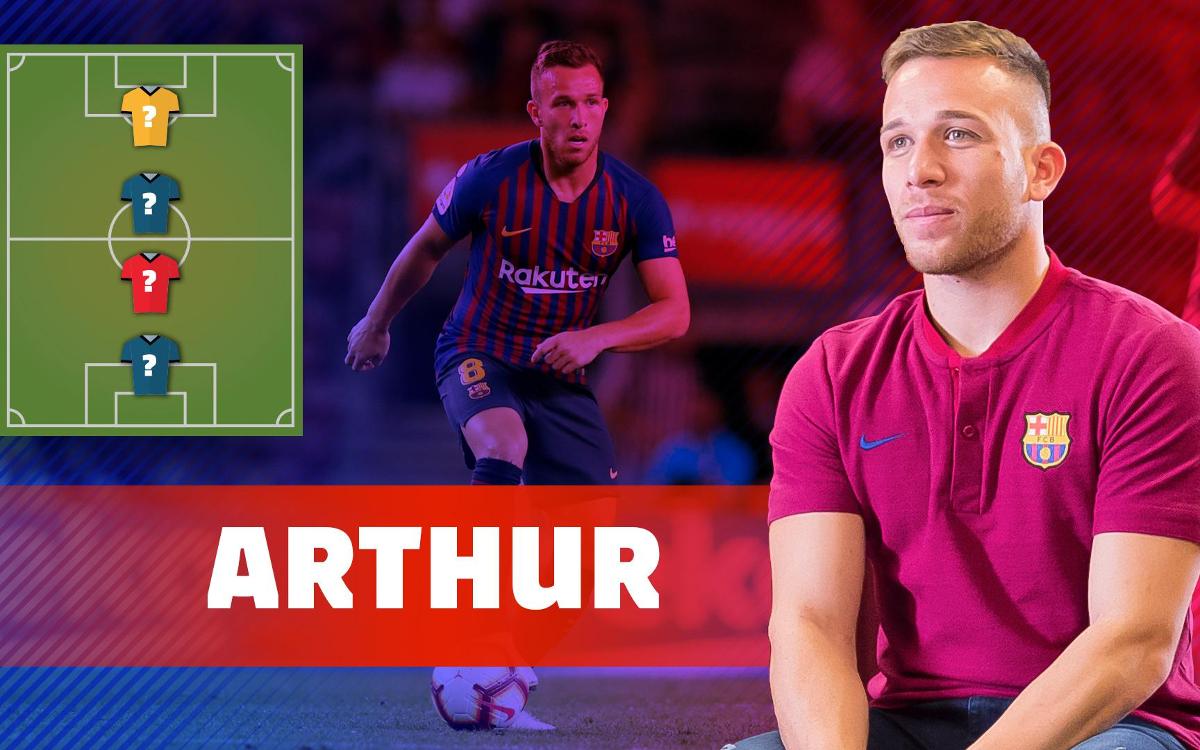 My Top 4: Arthur Melo reveals his football heroes