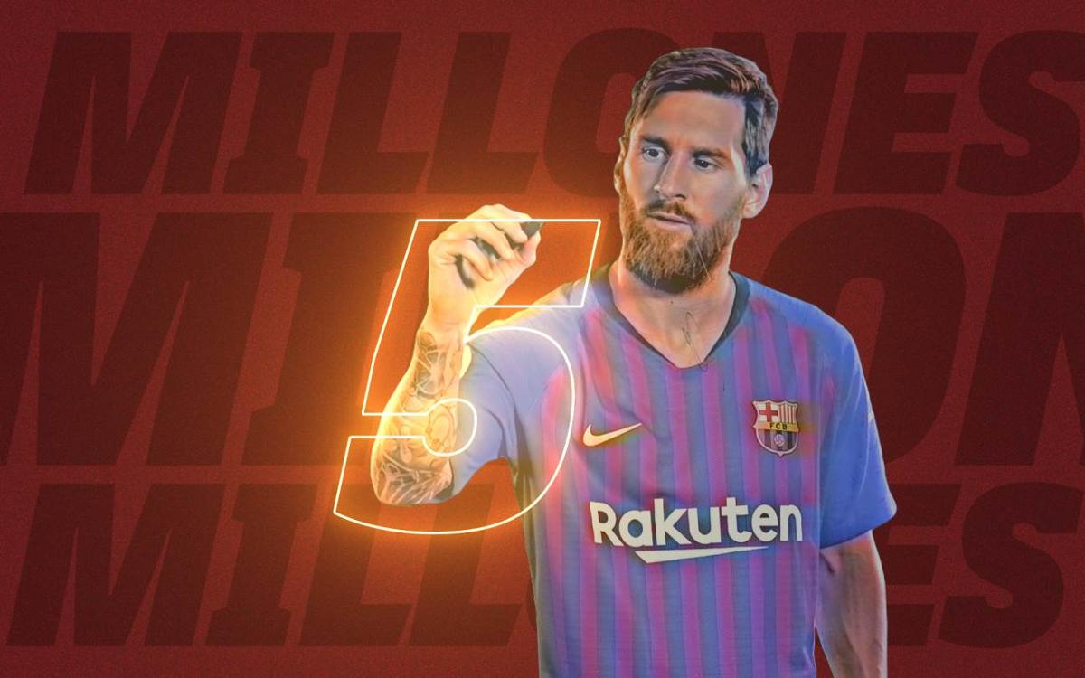El FC Barcelona, primer club deportivo que supera los 5 millones de suscriptores en Youtube