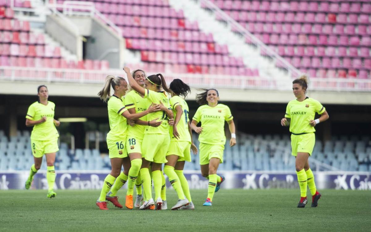 Barça Femenino - BIIK Kazygurt: ¡Remontada y a octavos de la Champions League! (3-0)