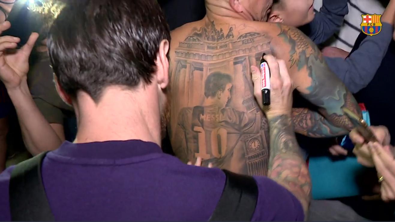 428 Lionel Messi Tattoo Photos and Premium High Res Pictures  Getty Images