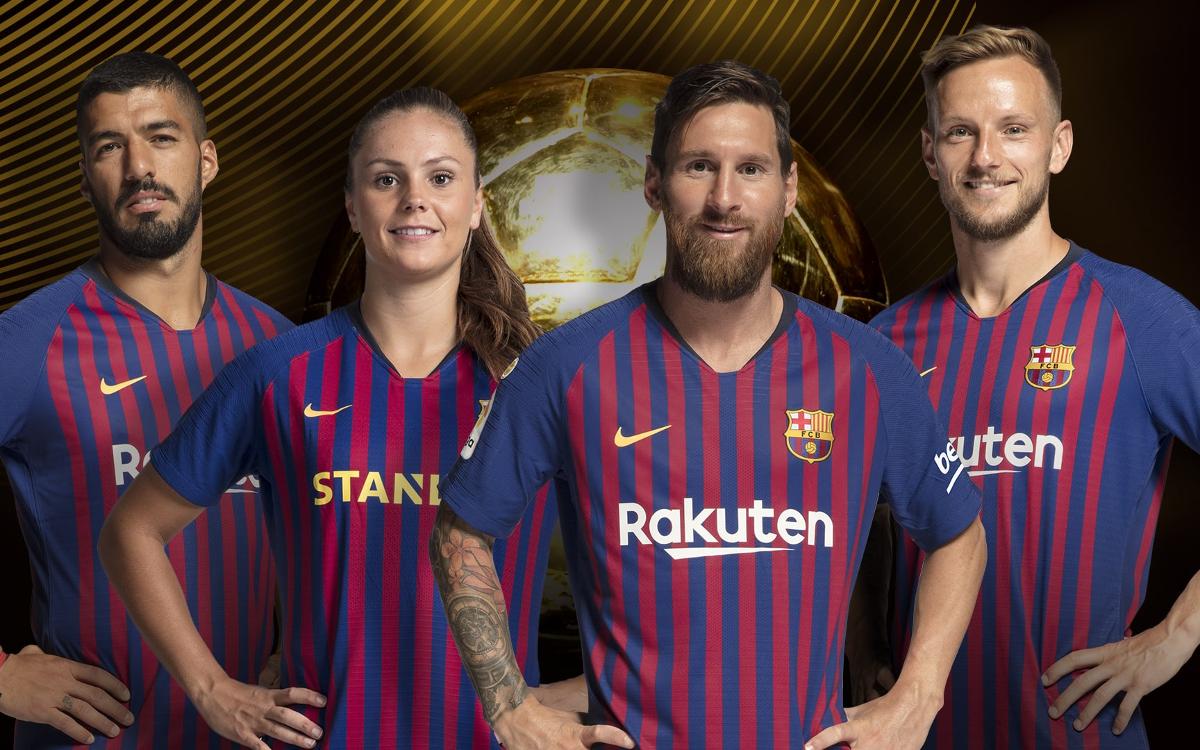 Messi, Suárez, Rakitic i Martens, candidats a la Pilota d’Or 2018