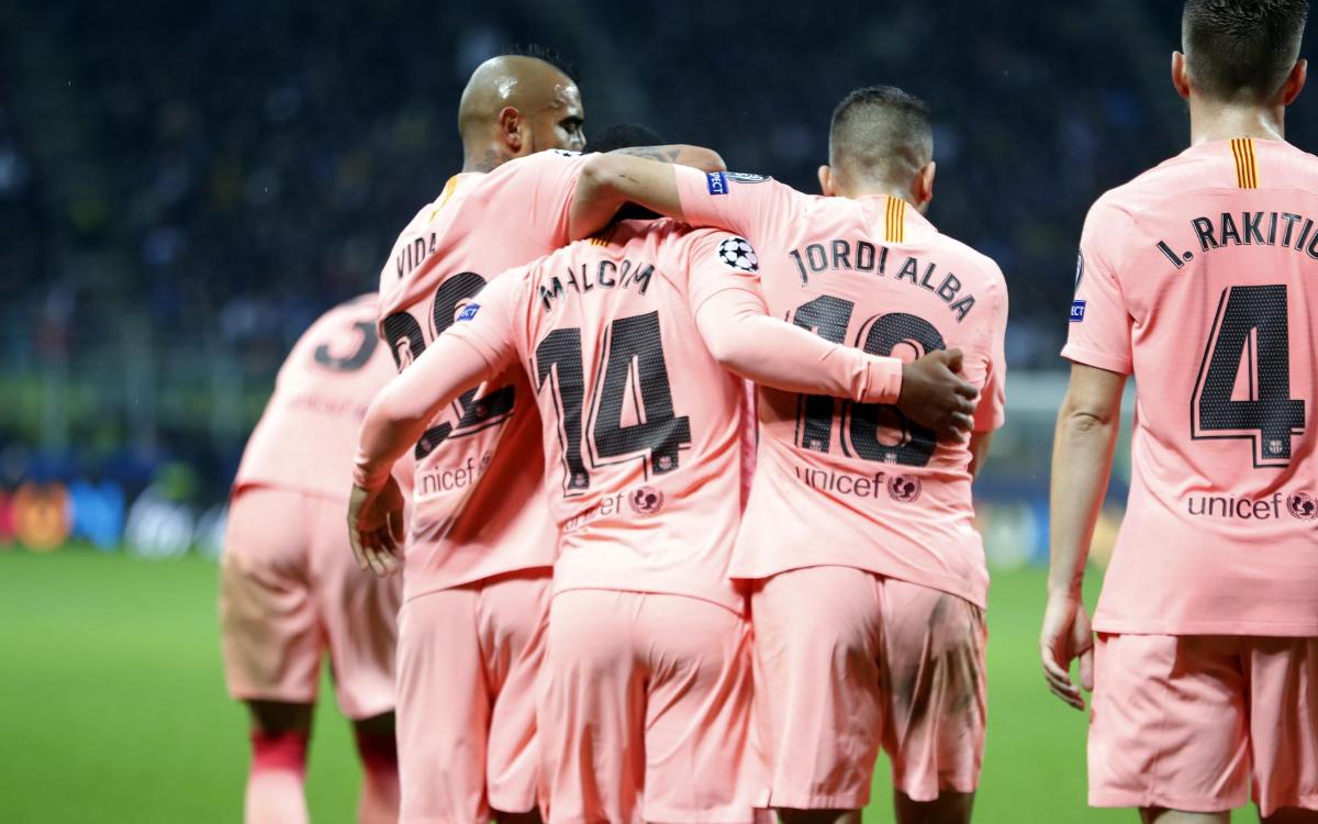 Inter 1-1 FC Barcelona: Draw in Milan and into the last 16