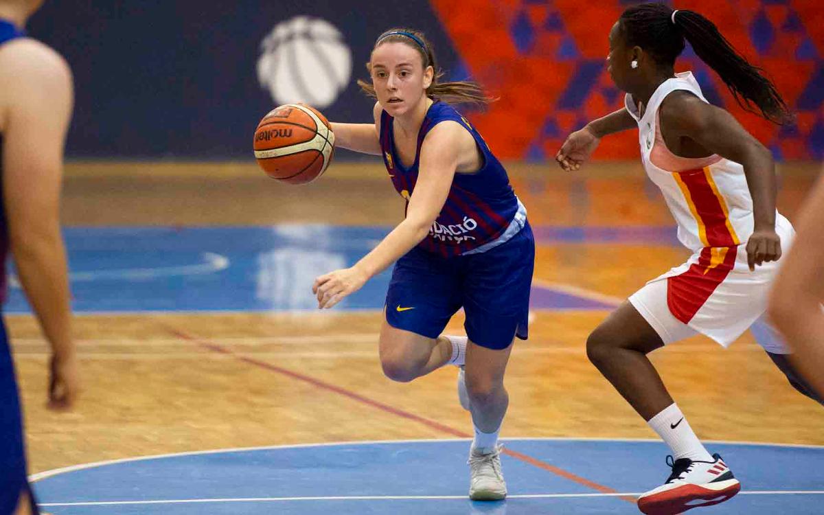 El Barça de baloncesto femenino gana el Segle XXI y suma la tercera victoria