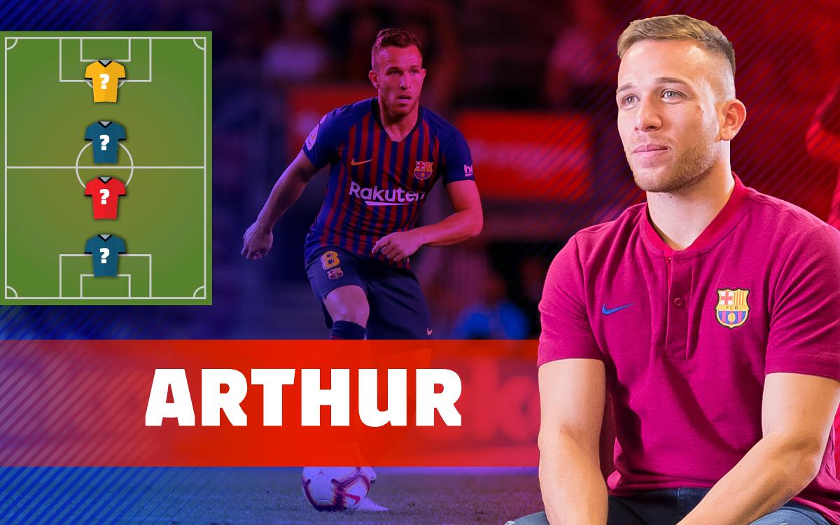 My Top 4: Arthur Melo nos descubre sus ídolos futbolísticos