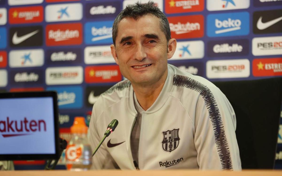 Ernesto Valverde: “Estan necessitats de punts, serà perillós”