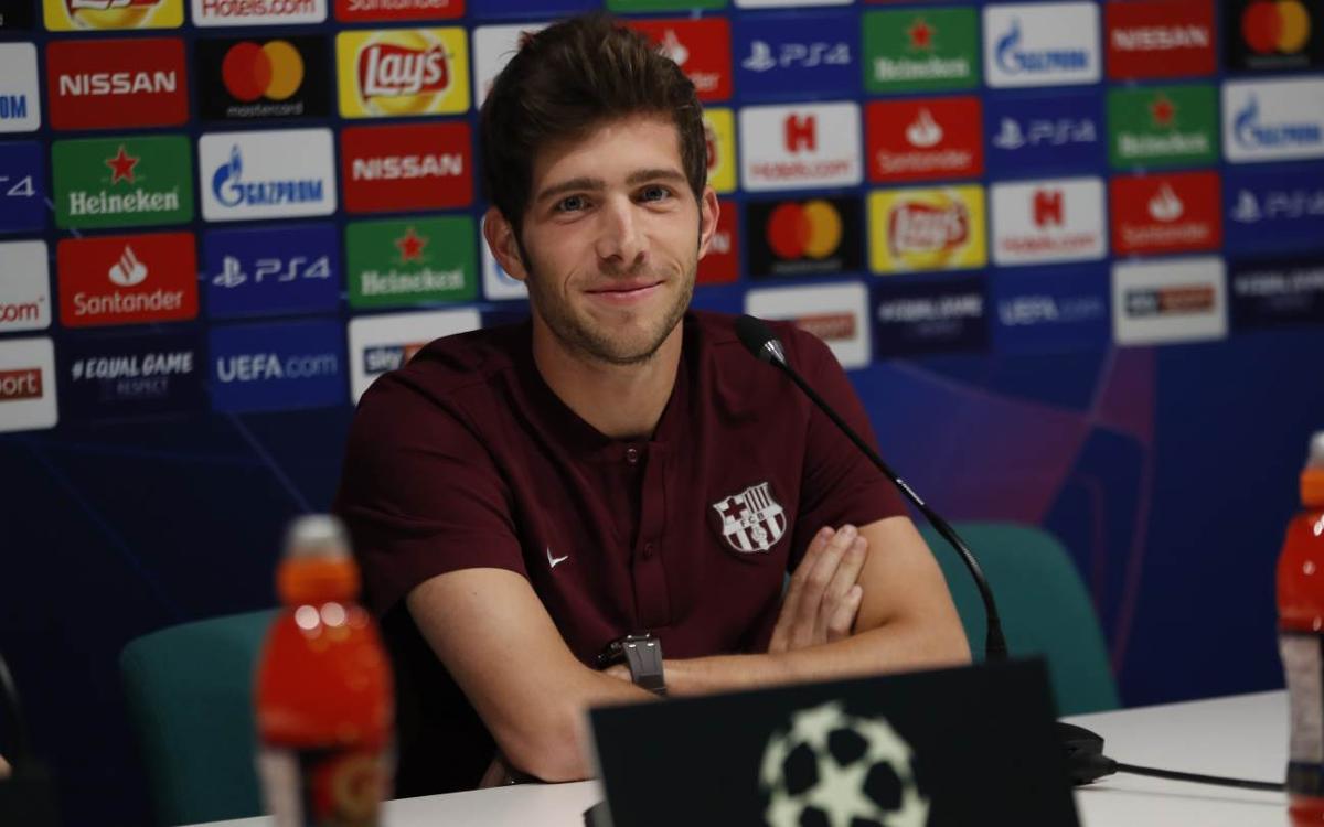 Sergi Roberto: 'It's important to finish top of the group'