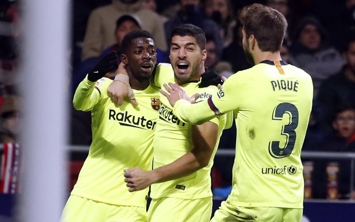 Atlètic de Madrid – FC Barcelona: Dembélé rasca l’empat al Wanda (1-1)