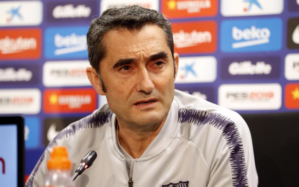 Ernesto Valverde: “El duel contra el Vila-real és fonamental per a nosaltres”