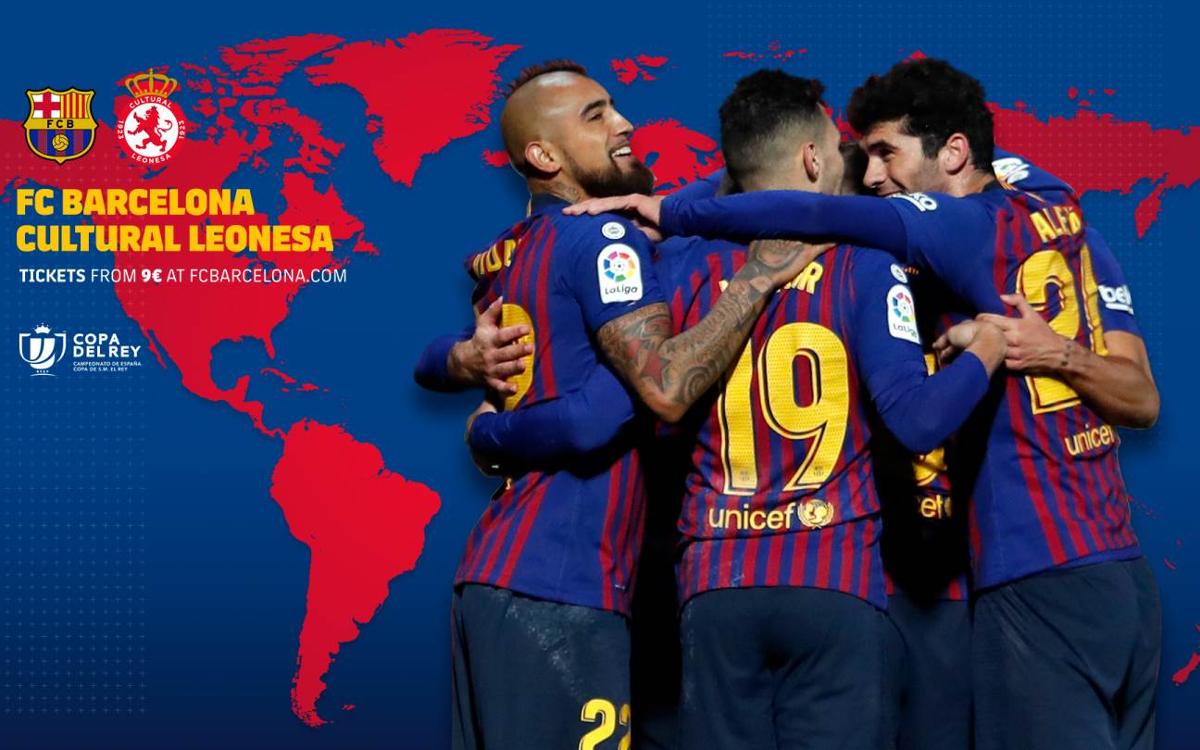 Où et quand voir FC Barcelone – Cultural Leonesa