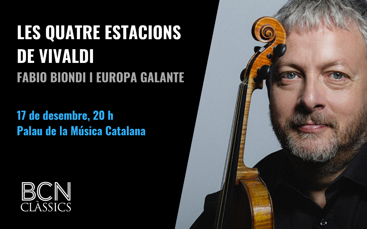 'Les quatre estacions' de Vivaldi al Palau de la Música