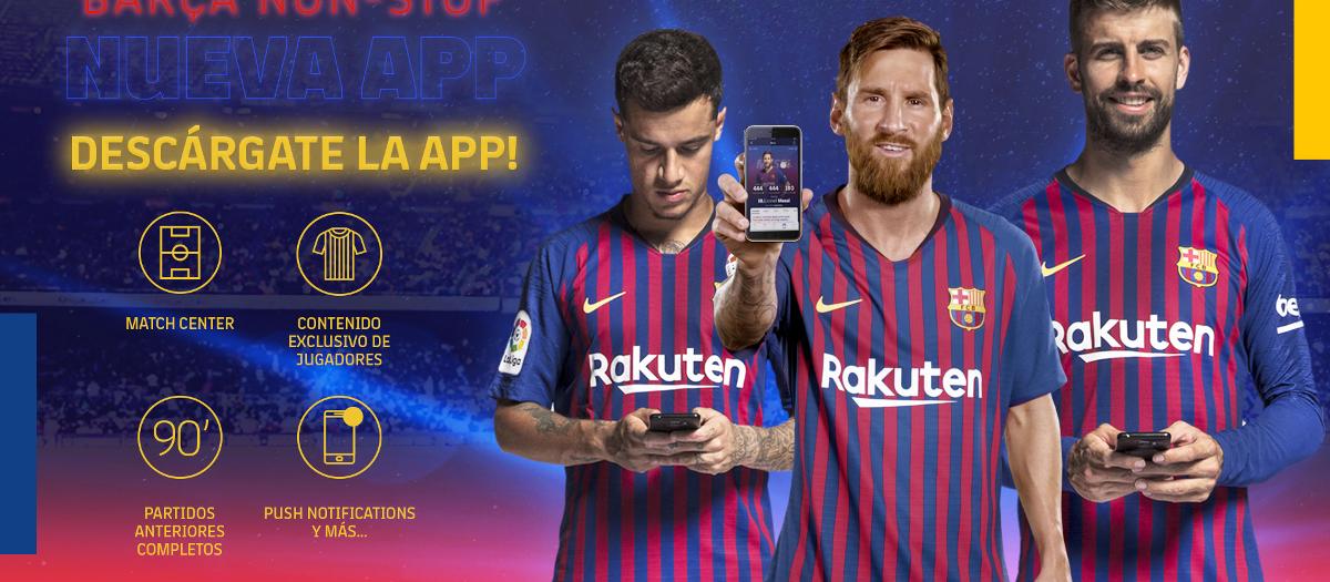 El FC Barcelona estrena web y app, ejes de la nueva estrategia digital del Club