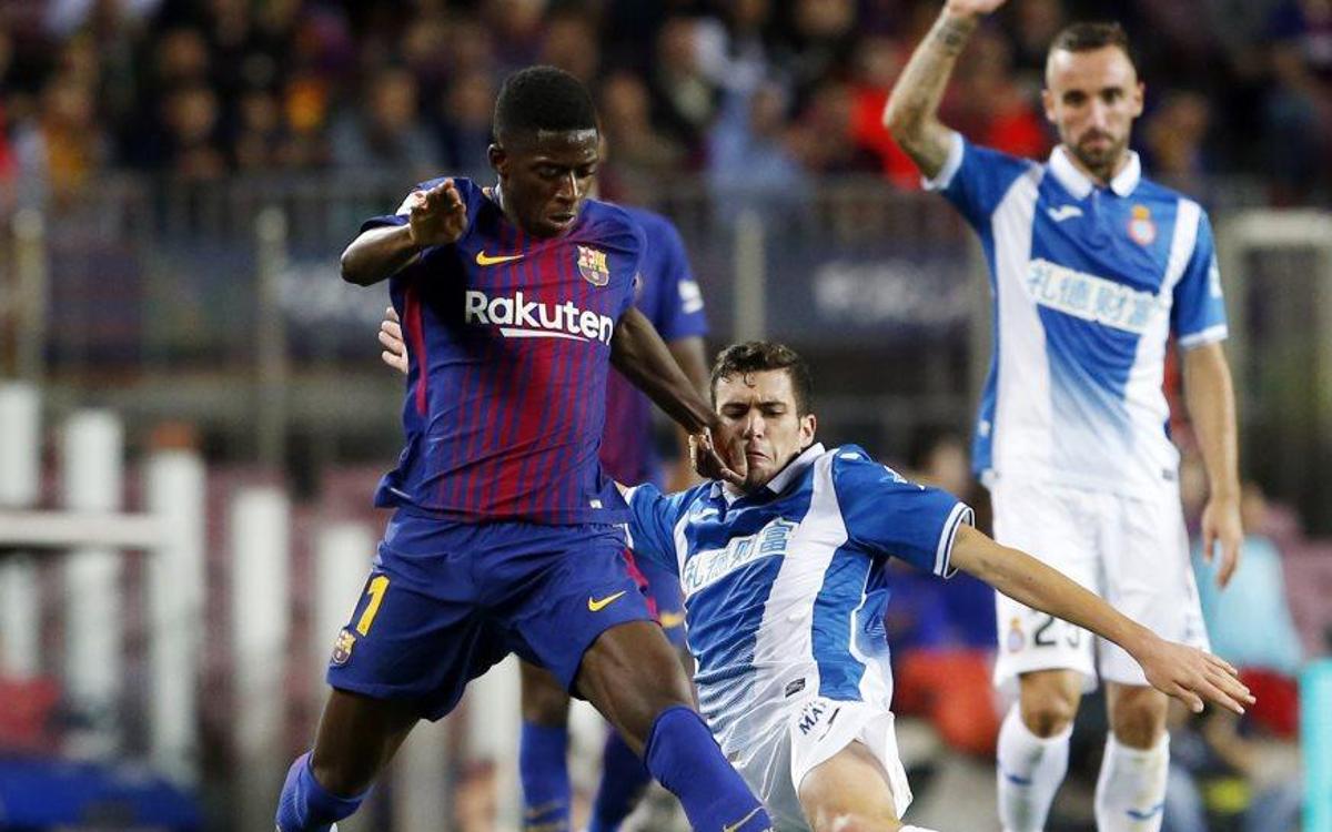 Ousmane Dembélé débute avec le FC Barcelone par une passe décisive