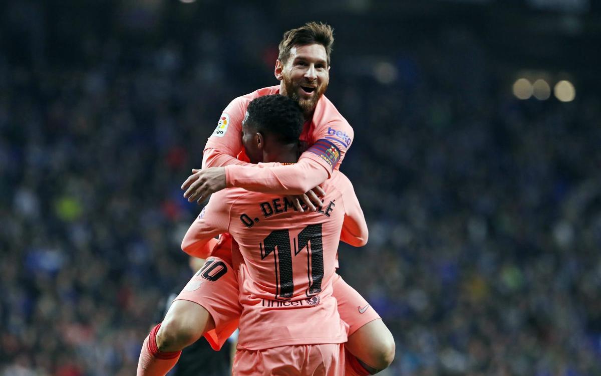 Messi tenyeix el derbi de rosa (0-4)