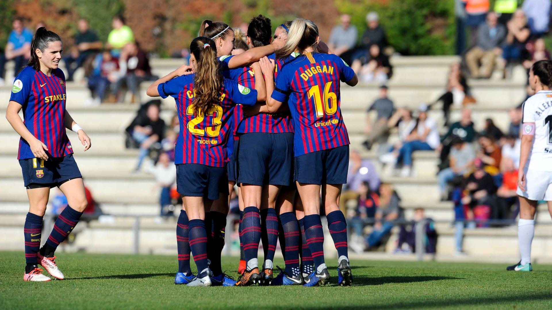 Bóng đá nữ: Athletic Club 0 FC Barcelona 3, Barcelona 7 Madrid CFF 0