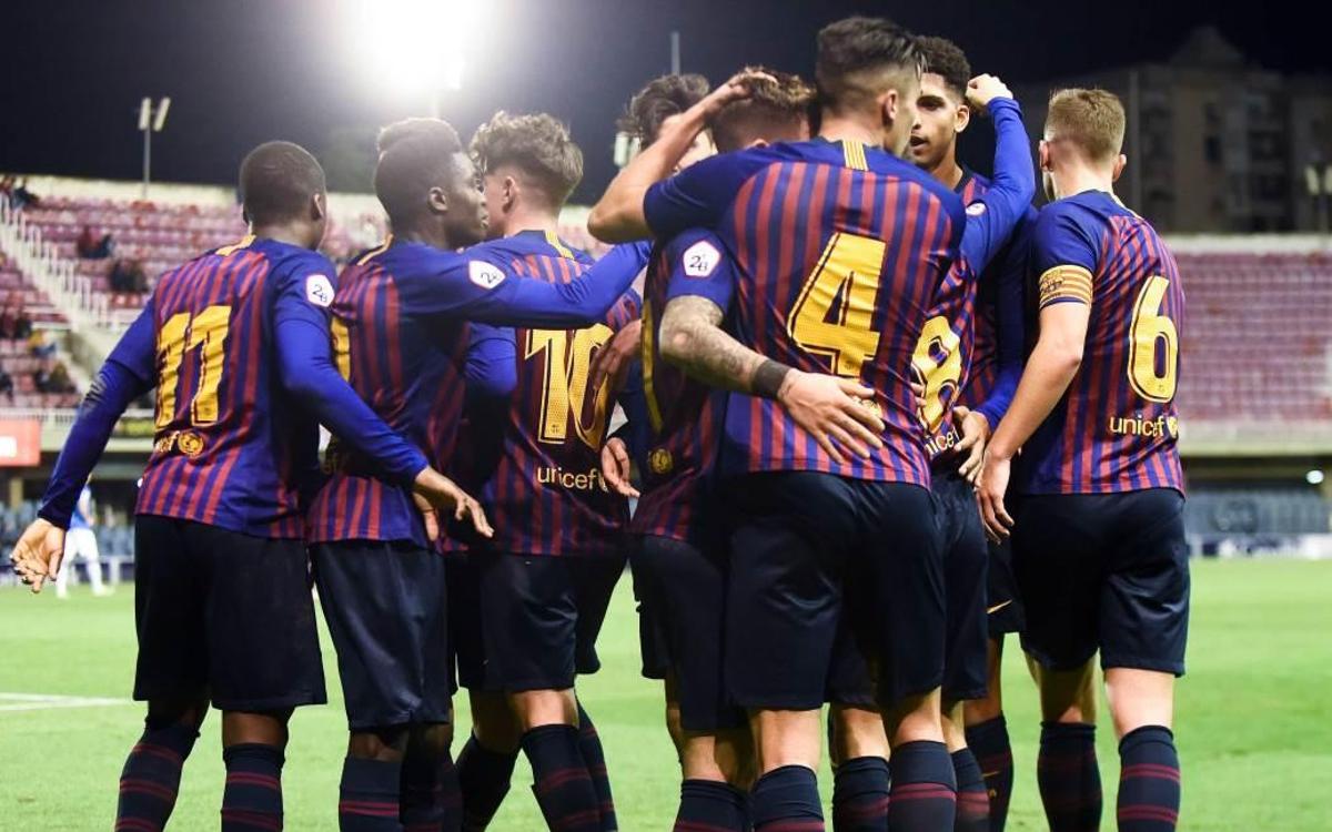 Barça B 2-1 Lleida Esportiu: Victory against the leader