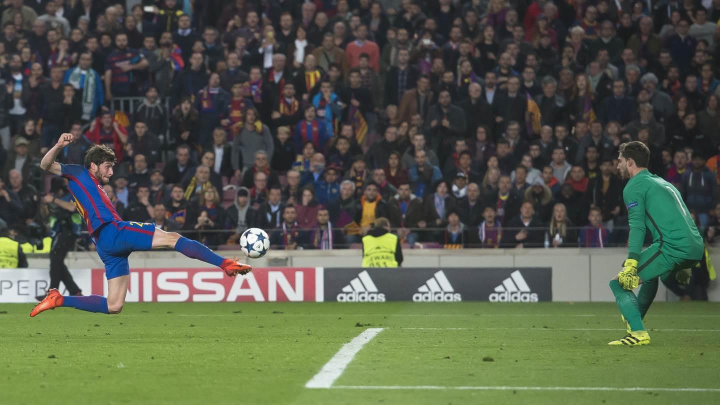 kontrast hovedsagelig Spektakulær Best Goal Ever: Sergi Roberto Barça - PSG (6-1) UEFA Champions League Last  16 second leg 2016/2017