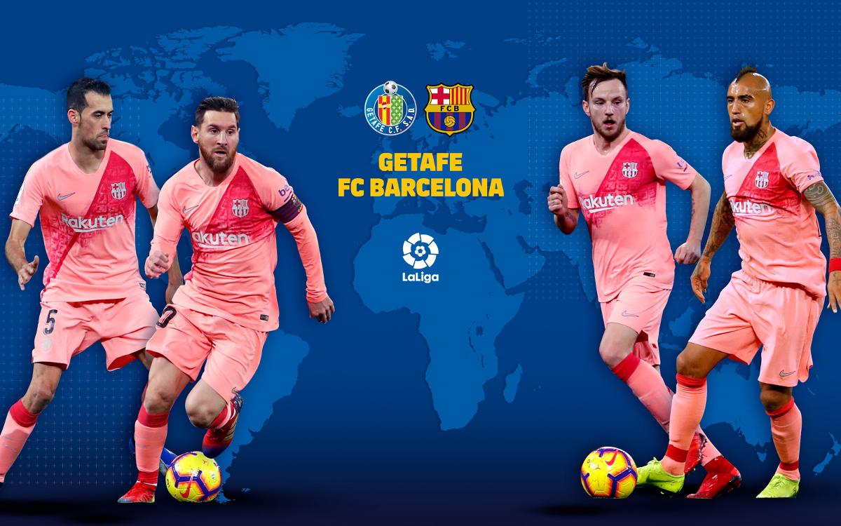 Quan i on es pot veure el Getafe – FC Barcelona
