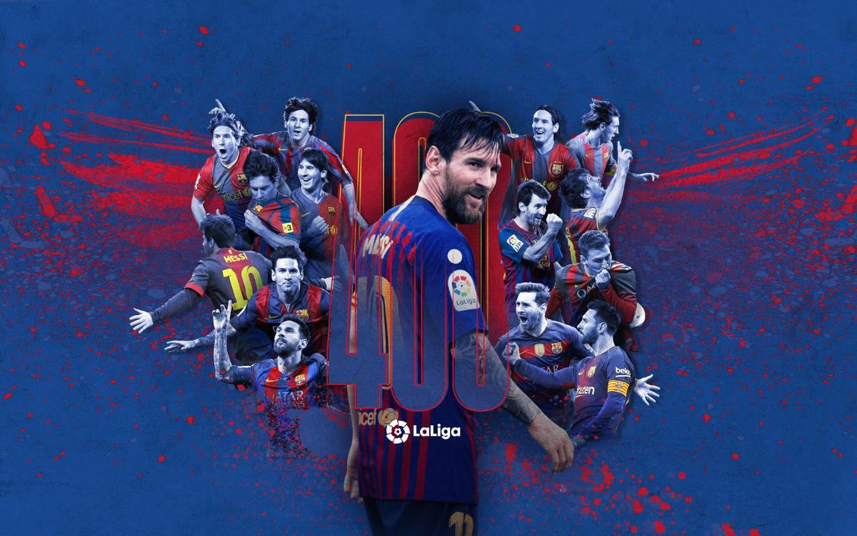 Messi inscrit son 400ème but en Liga