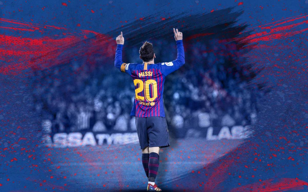 Messi scores 20 goals in the league for the 11th season in a row