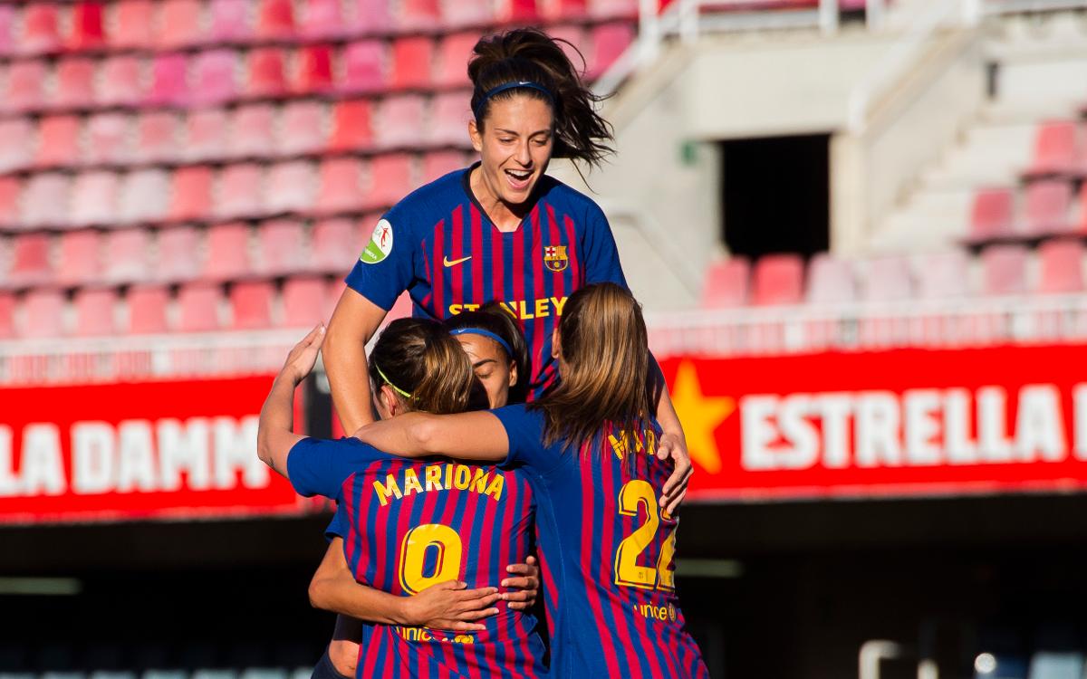 Barça Femenino - Sporting Huelva (previa): Un muy buen momento en el Mini