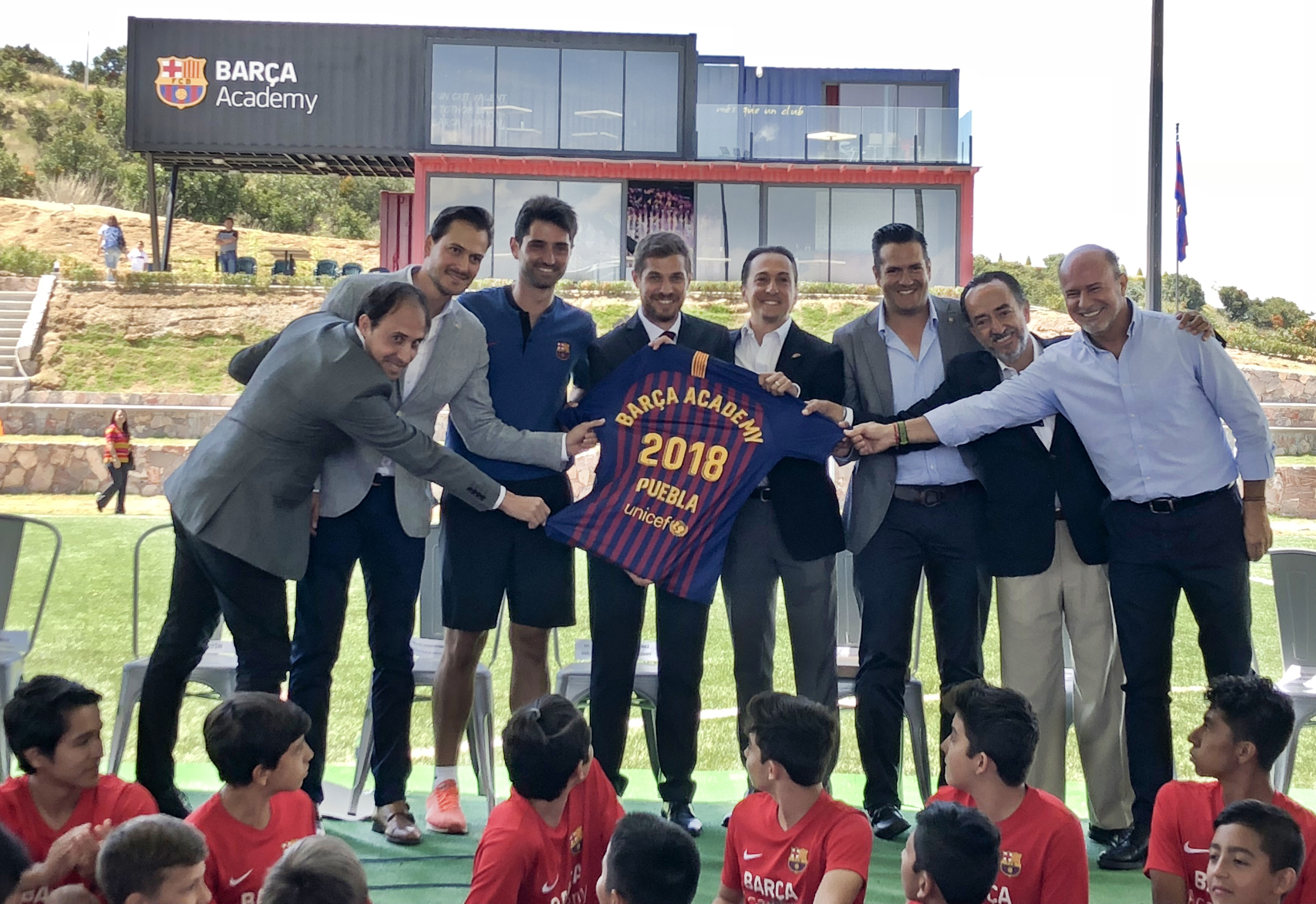 FC Barcelona open first Barça Academy in Mexico in the city of Puebla