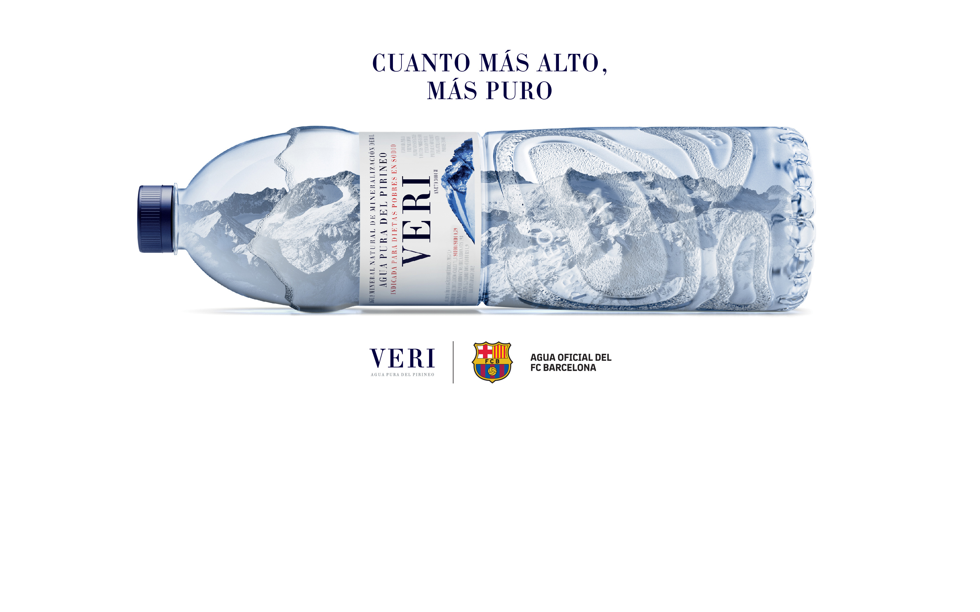 El FC Barcelona incorpora agua de Veri como nuevo patrocinador del para las próximas tres temporadas