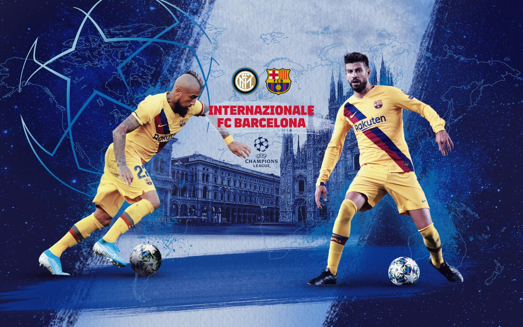 When and where to watch FC Barcelona v Inter Milan