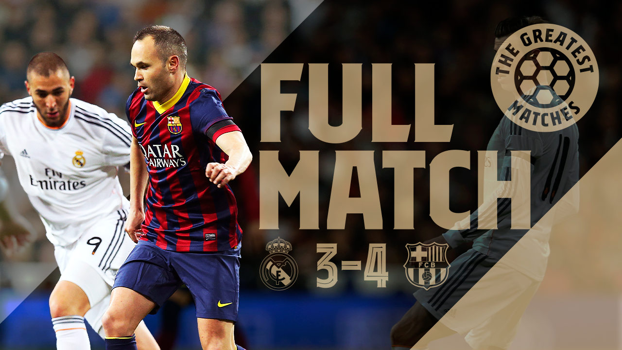 Real Madrid 3-4 Barça (13/14) Full match