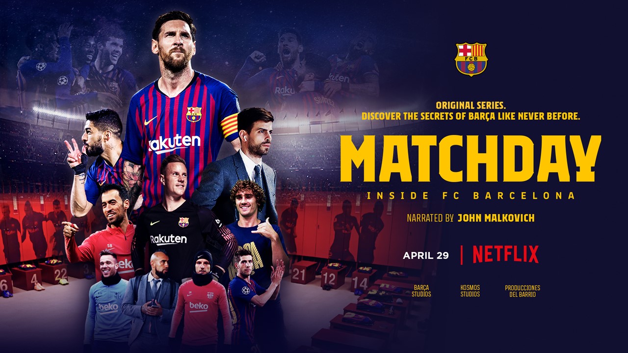 Netflix launches Barça documentary series Matchday in Latin America and Canada