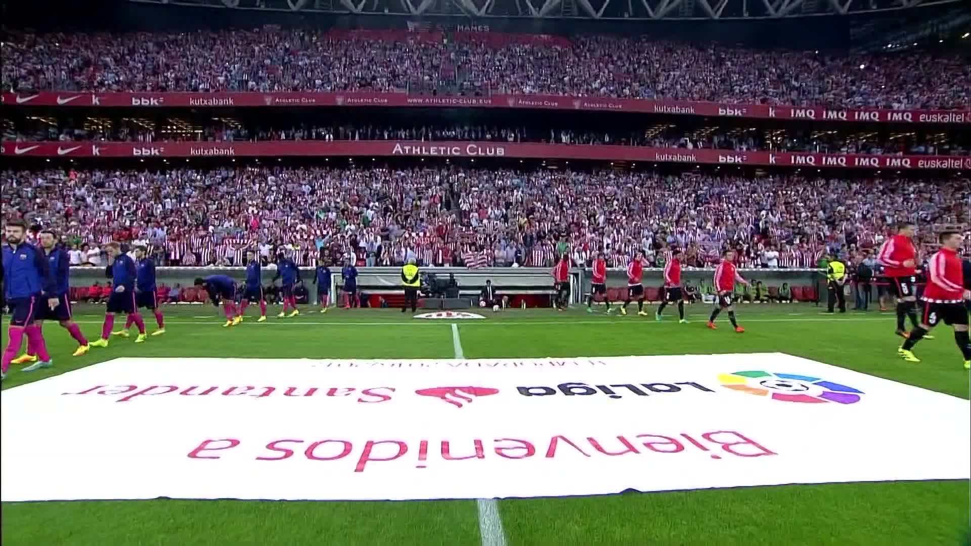 Athletic Club 01 FC Barcelona (3 minutes)