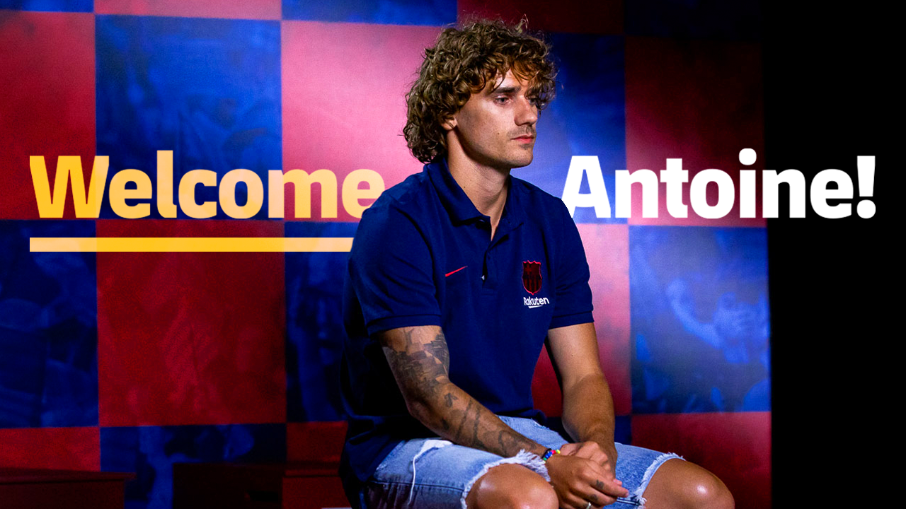 Welcome: Antoine Griezmann