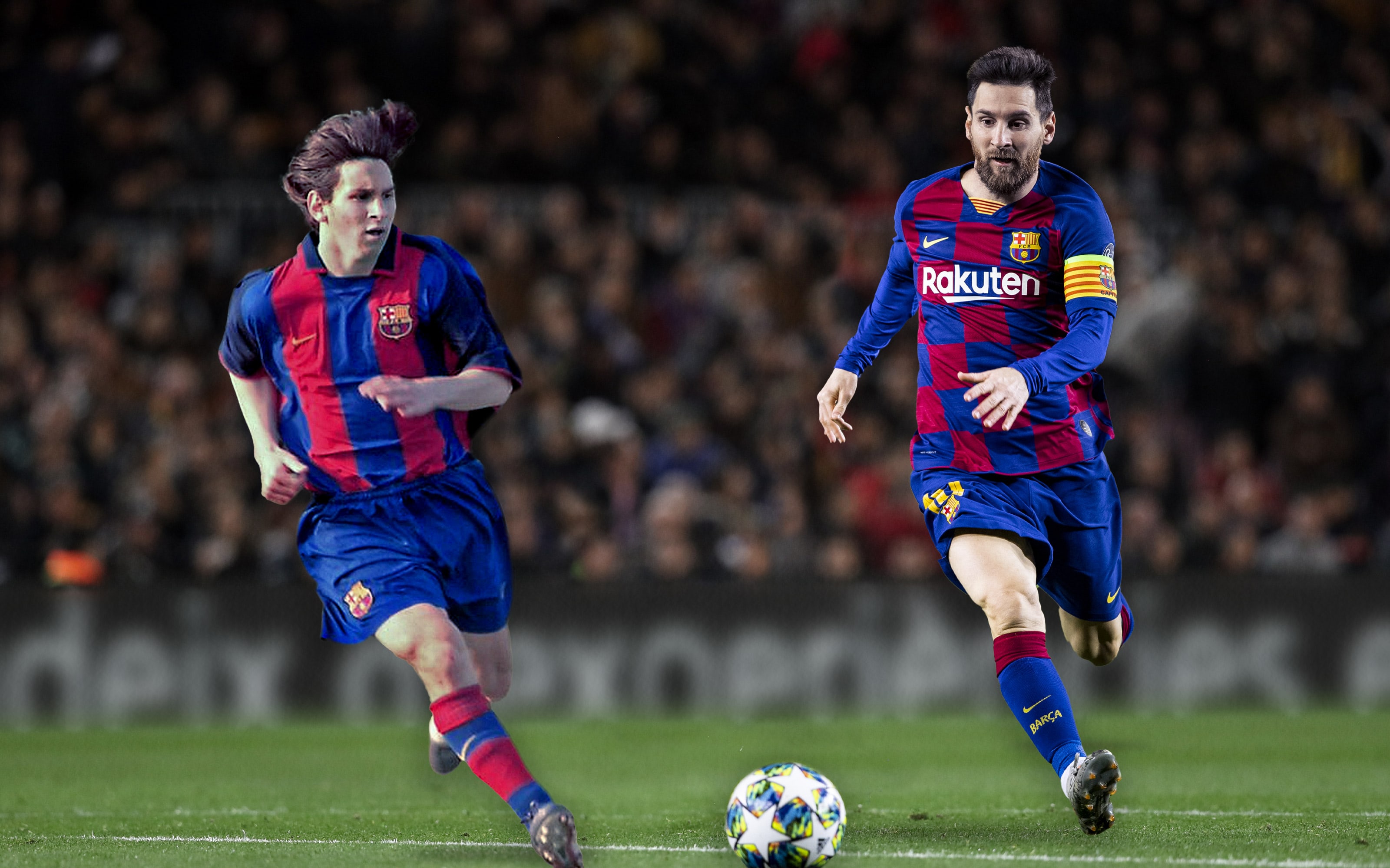 FC Barcelona Lionel Messi 18/19 Futbol Soccer Sports Poster 24x36 inch 