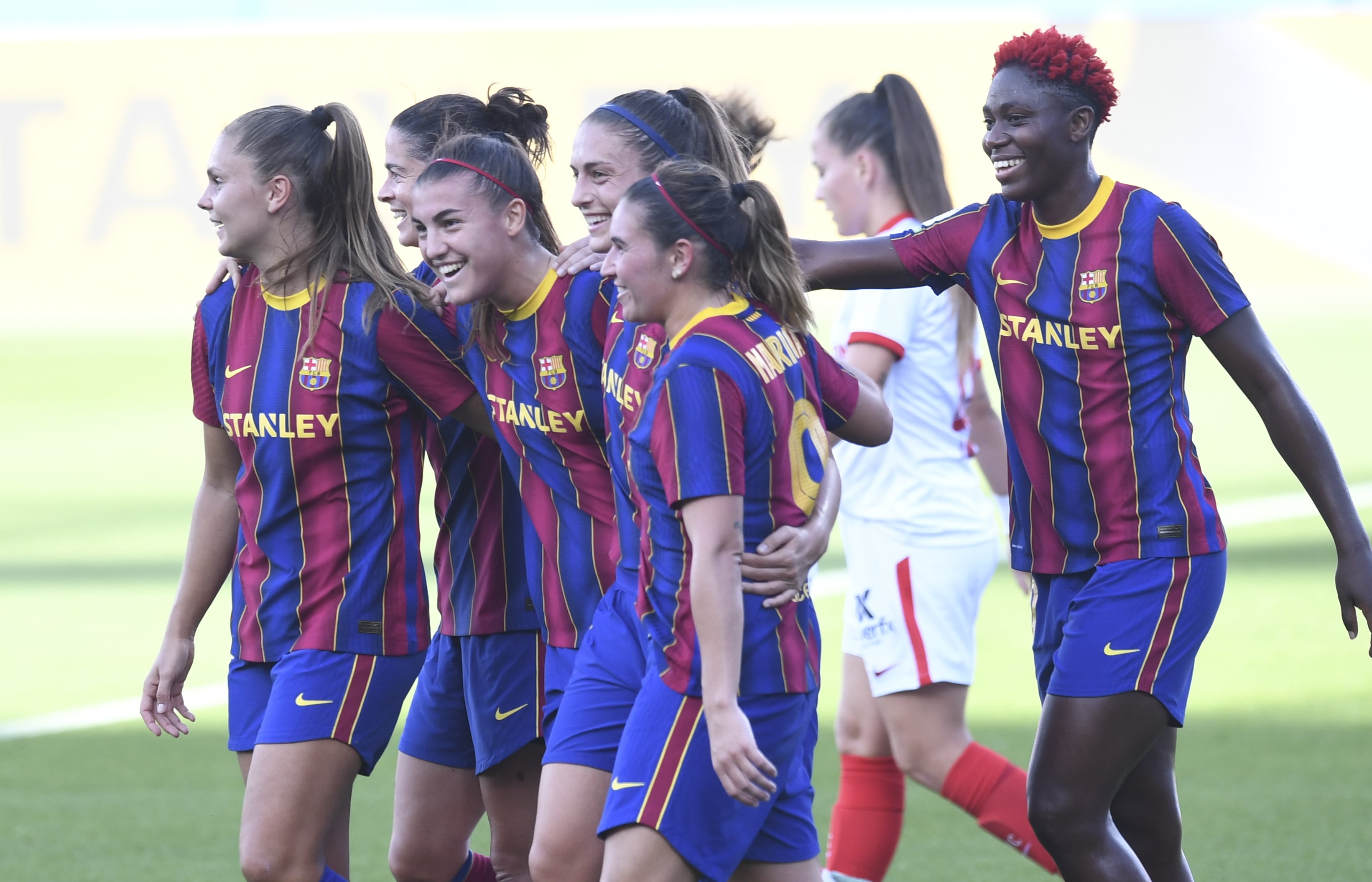 Barça Femenino - Sevilla: Clasificadas para la final de Copa (6-0)
