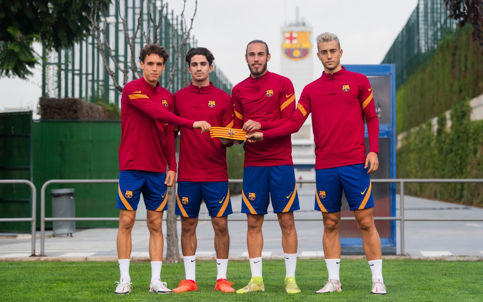 The Four Barca B Captains