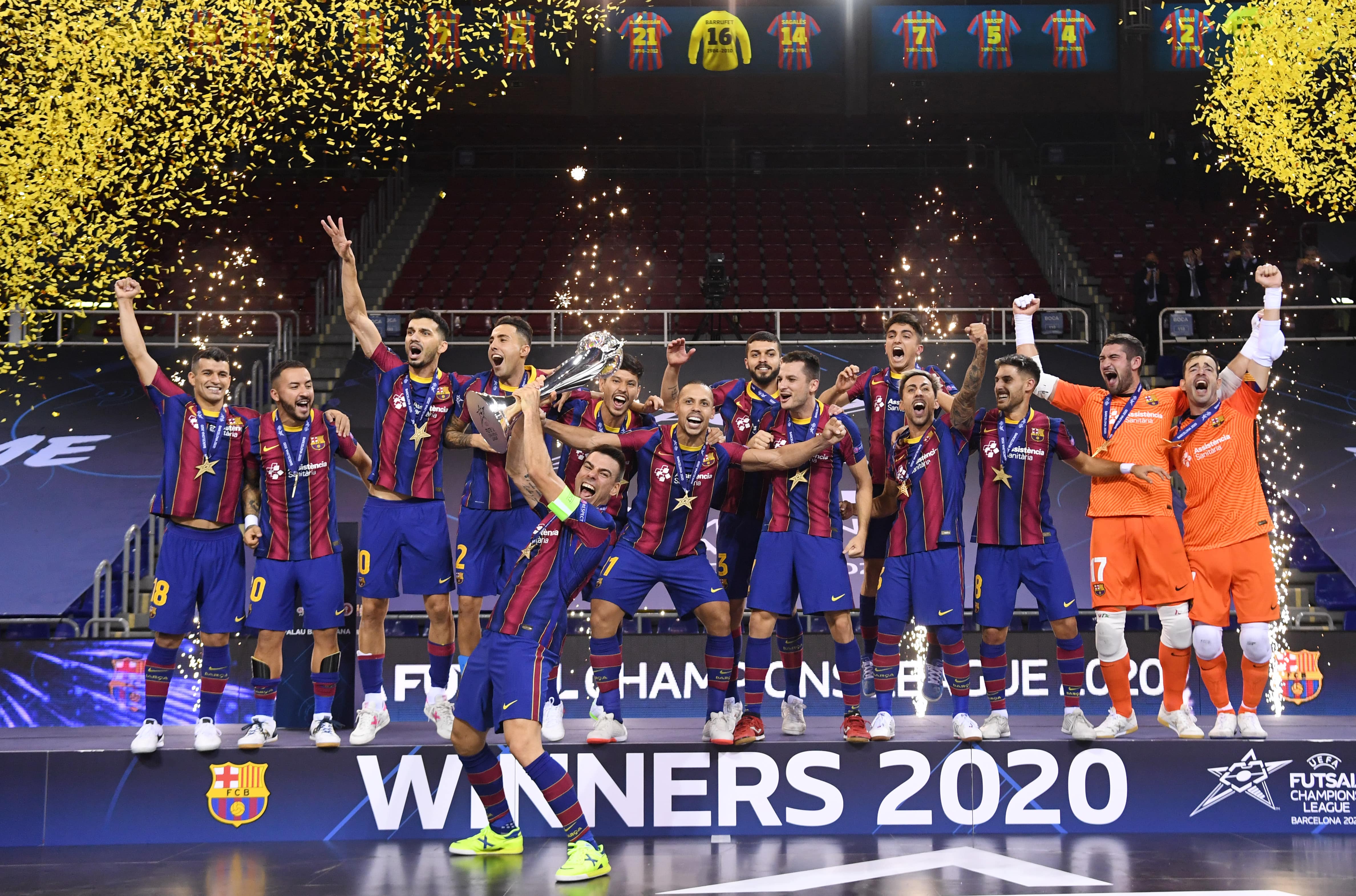 Barça's futsal team win their