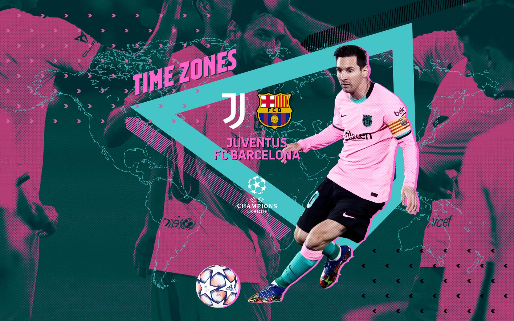 When and where to watch FC Barcelona v Juventus