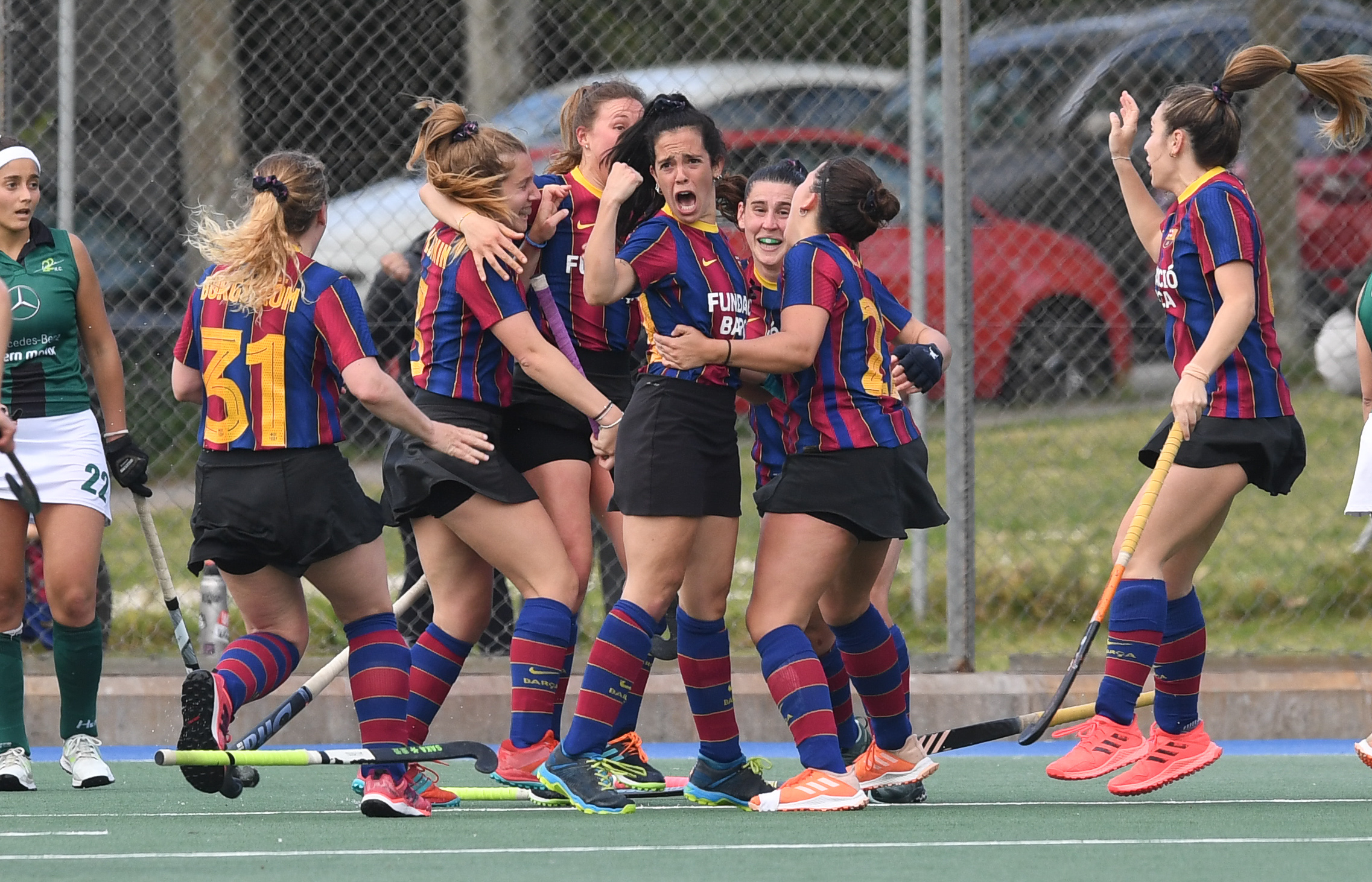 Ascenso del Barça Hockey Hierba a la máxima división femenina