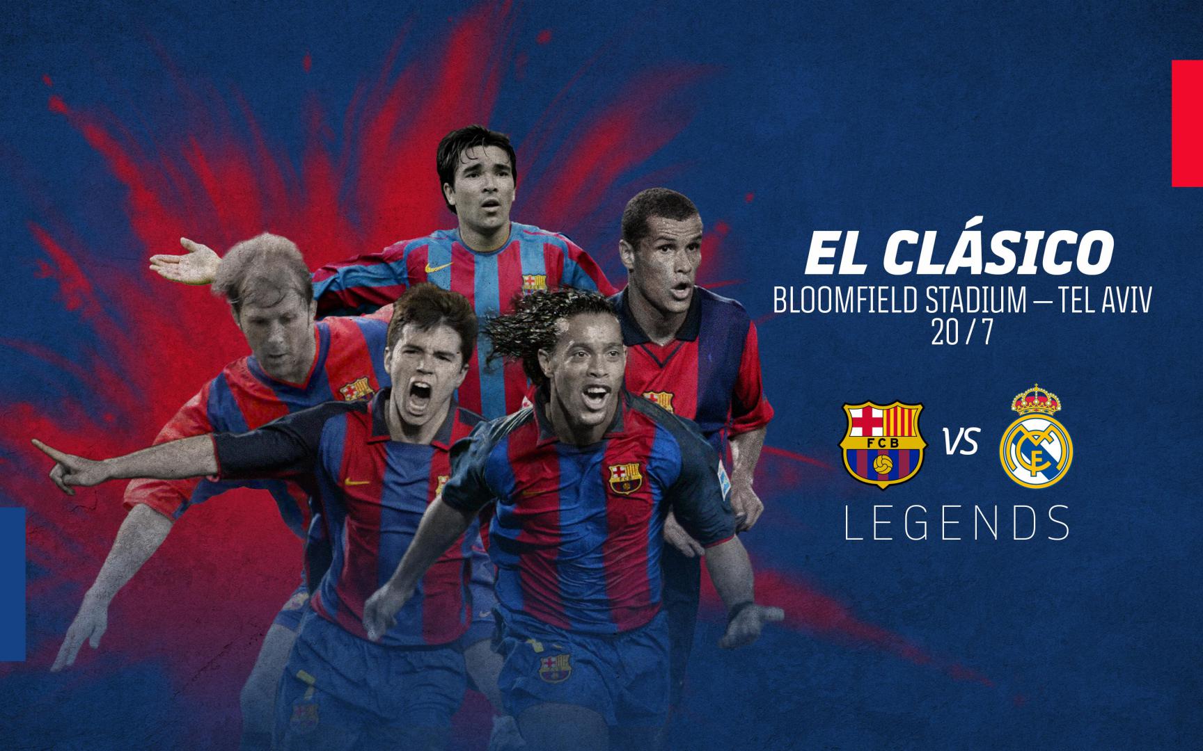 Full match: Barcelona Legends vs Real Madrid Legends